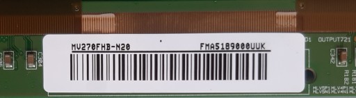 Матрица 27 дюймов TPM270WF1-FHBN20.K Экран MV270FHB-N20