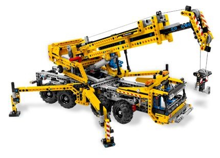 LEGO Technic 8053 Мобильный кран Б/у мобильный кран