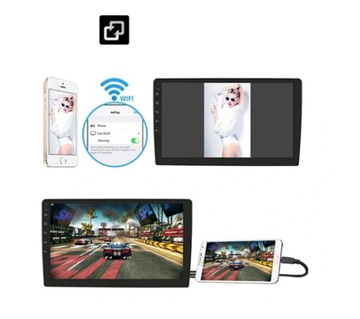Автомобильная магнитола 1 DIN ANDROID TILT CAMERA 16G 1-DIN