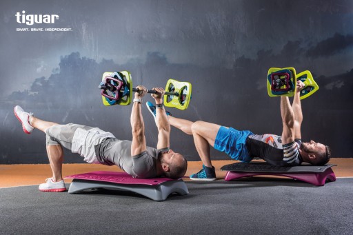 КОВРИК ДЛЯ ТРЕНИРОВОК TIGUAR WORKOUT FITNESS СЛИВЫЙ