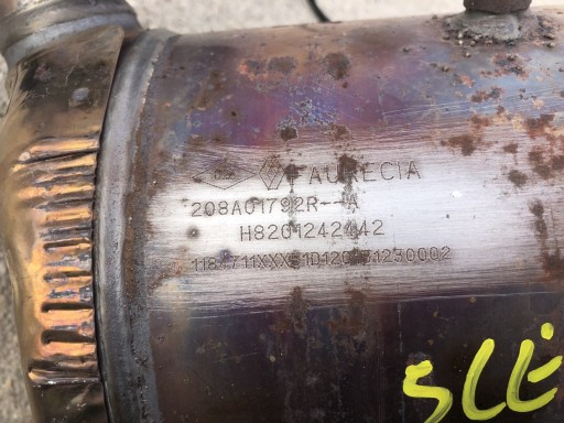 DPF КАТАЛИТИЧЕСКИЙ FAP 1.6 DCI RENAULT SCENIC III