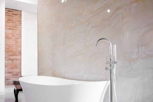 Плитка из керамогранита ONYX BEIGE ПОЛИРОВАННАЯ 60x120 см