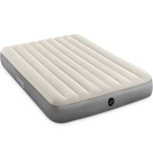 Надувное велюровое матрас Power 2os Intex 64103