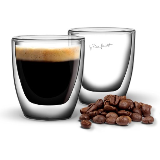 Szklanki termiczne LAMART 80ml ESPRESSO Podwójne