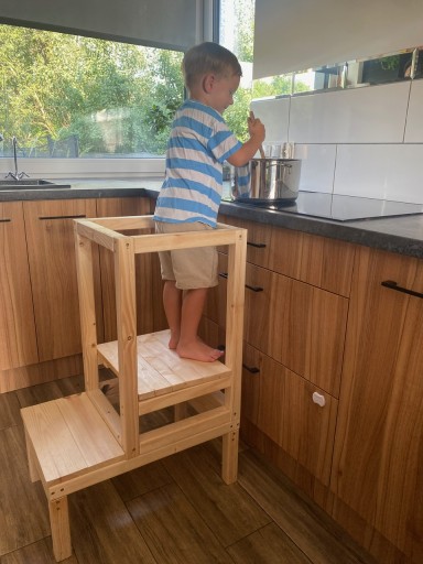 KRAFTEK KITCHEN ASSISTANT Регулируемые ярусы Растет вместе с ребенком SOLID