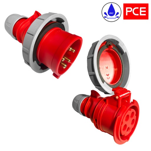 PRZEDŁUŻACZ SIŁOWY 10M 32A 5x4 IP67 H07BQ-F super mocny