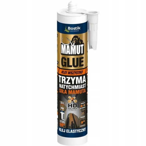 Klej MAMUT montażowy do lameli listew MDF 290 ml
