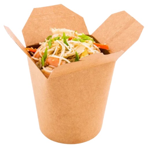 Kebab boxy papier kraft 750 pojemnik na makaron 50