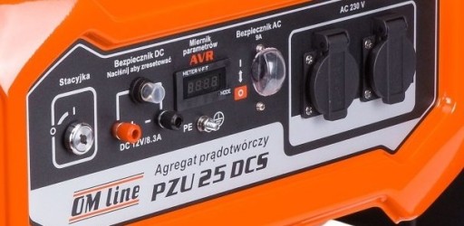 OLEOMAC PZU25 AGREGAT GENERATOR PRĄDOTWÓRCZY 2,2KW