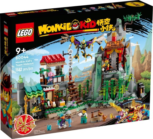LEGO Monkie Kid 80044 Kryjówka ekipy Monkie Kida
