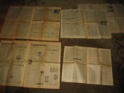 TRYBUNA LUDU KURIER POLSKI ŻYCIE LITER.13 XII 1981 г.