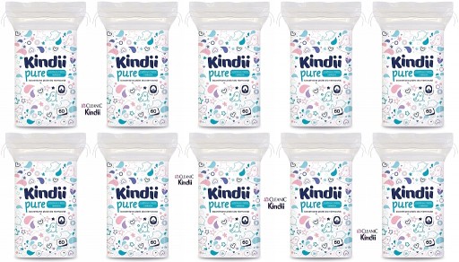 12x60 детских косметических подушечек CLEANIC Kindii