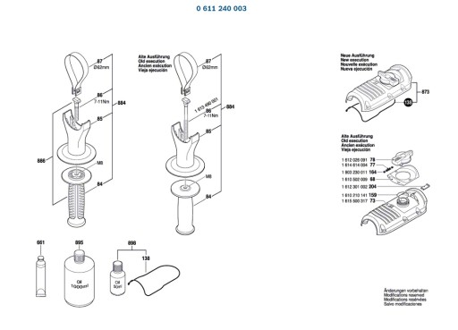 Кольцо ударного молотка BOSCH GBH5-38D 003