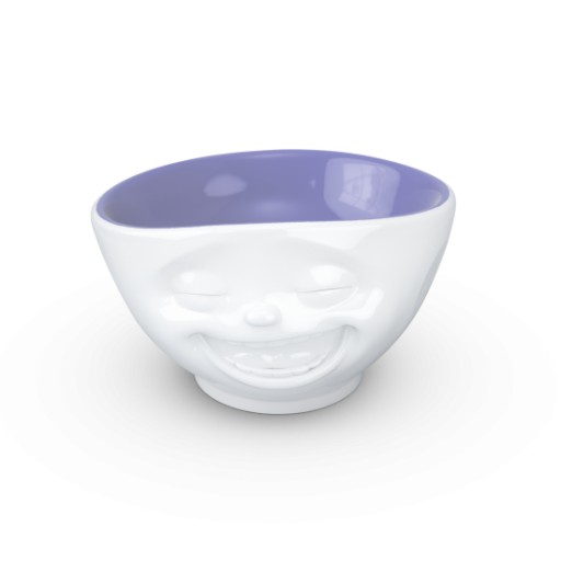 TASSEN Чаша с 3D улыбающимся лицом, фиолетовый центр