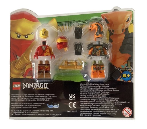 LEGO Ninjago Minifigure Polybag Blister - Kai vs. Boa Destructor #112217