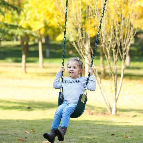 Garden Swing Seat Swings Детская игровая площадка 43503 красный