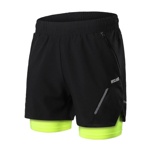 SPODENKI SPORTOWE DO BIEGANIA ARSUXEO NA ROWER SZORTY SIŁOWNIĘ r XL