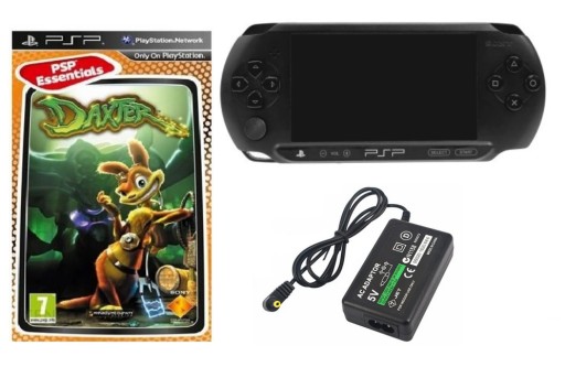 Портативная консоль PlayStation PSP + Daxter + зарядное устройство + карта памяти