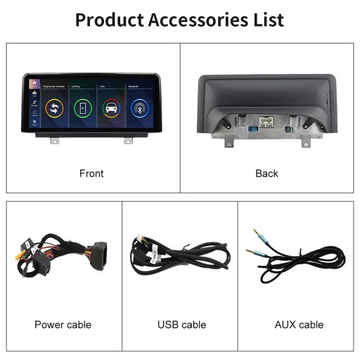 1 шт. беспроводной автомобильный интерфейс CarPlay Android для Audi A4 B8 A5 Q5 2009-2015