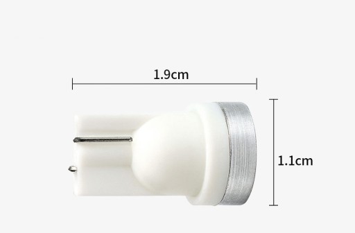 T10 HP COB LED T W5W алюминиевый отражатель высокой мощности 2 Вт