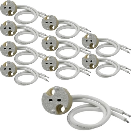 ДЕРЖАТЕЛЬ РОЗЕТКИ MR16 G4 G5.3 12В С КАБЕЛЕМ COBI