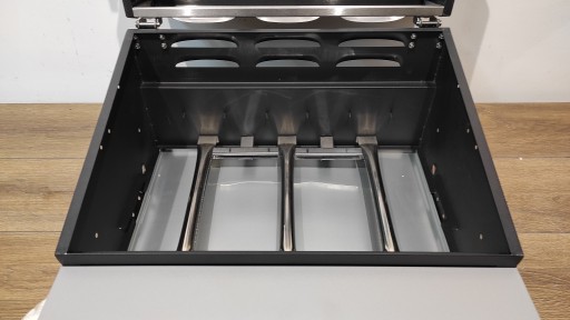 ГАЗОВЫЙ ГРИЛЬ TEPRO ROSEDALE 3+1 ЧУГУН 12,8 кВт 53x40см