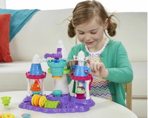 PLAY DOH DUŻY FABRYKA LODÓW ZAMEK LODZIARNIA XXL