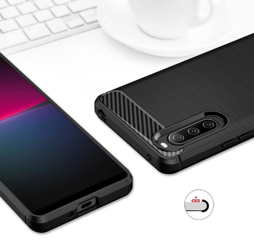 ЧЕХОЛ ДЛЯ SONY XPERIA 10 IV ARMOR CARBON CASE