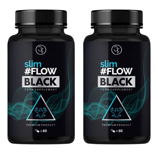 SLIM FLOW BLACK 120k ЖИРОСЖИГАТЕЛЬ ДЛЯ ПОХУДЕНИЯ