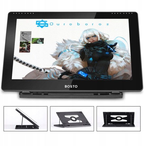 Графический планшет с пером BOSTO 16HD 15,6