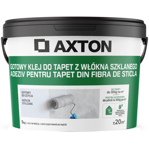 Клей для стекловолоконных обоев Axton 5 кг.