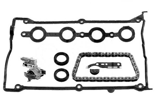 КОМПЛЕКТ ЦЕПИ ГРМ VW DOHC A3 A4 A6,LEON TOL