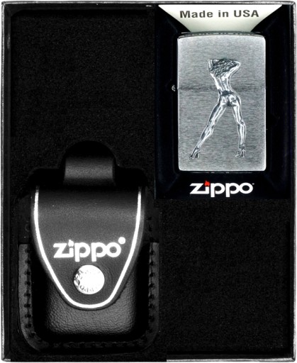 Подарочный набор зажигалки ZIPPO GOGO GIRL*№3