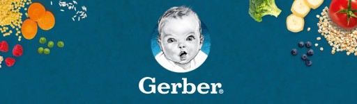 GERBER ORGANIC NUTRI СЛОЙКИ РИСОВЫЕ И ПШЕНИЧНЫЕ ХРУСТЯЩИЕ БАНАН МАЛИНА 35г