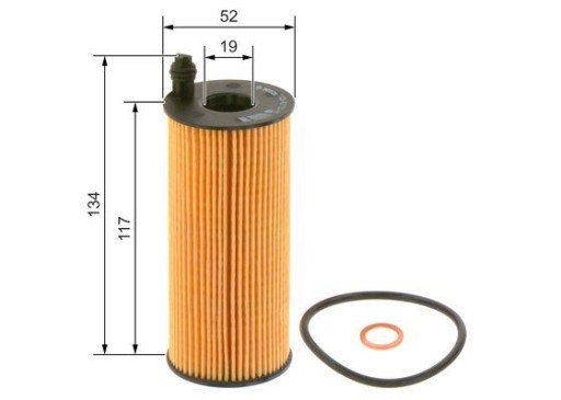 Bosch F 026 407 123 Масляный фильтр