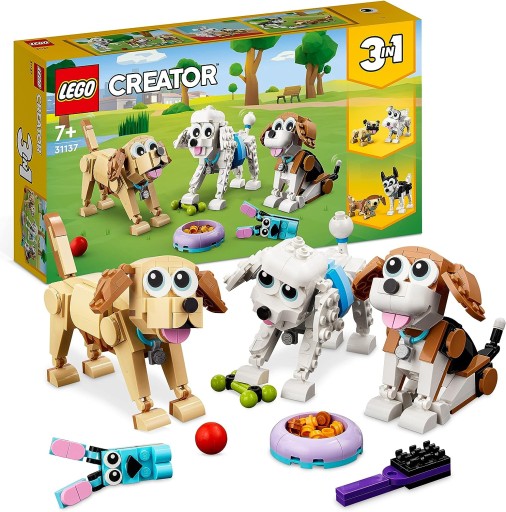LEGO CREATOR 31137 БЛОКИ CUTE DOGS DOGS DOGS
