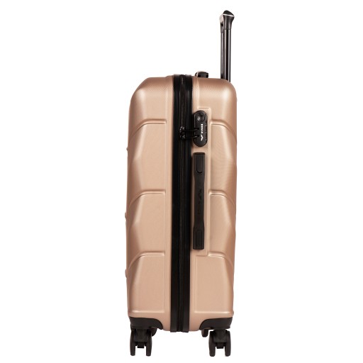 Чемодан WINGS большой 148 л ROSE GOLD 97 л ABS
