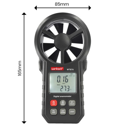 Анемометр Wintact WT87A