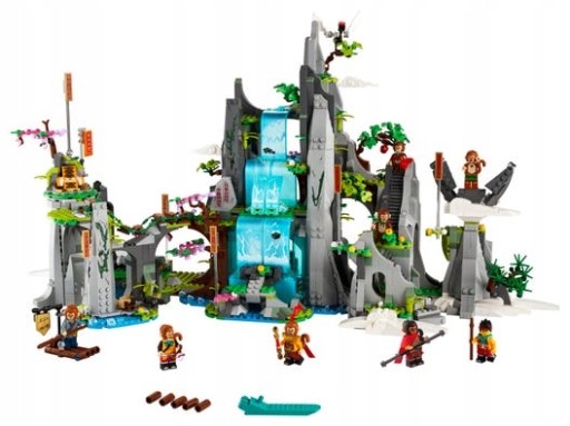 LEGO 80024 MONKIE KID ЛЕГЕНДАРНАЯ ГОРА ЦВЕТОВ И ОВЕЦ