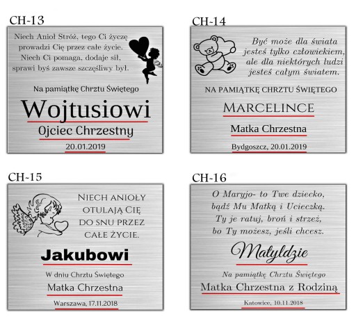 RAMKA SREBRNA CHRZEST URODZINY ROCZEK Z GRAWEREM