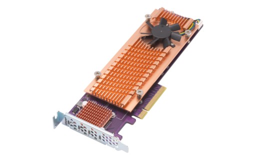 Карта расширения QNAP QM2-4P-384 Quad SSD M.2 NVMe