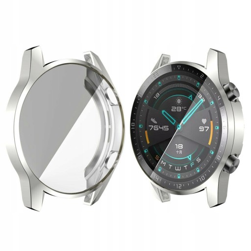 СИЛИКОНОВЫЙ МЕТАЛЛИЧЕСКИЙ КОРПУС HUAWEI WATCH GT 2 - ЦВЕТА