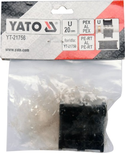 ЗАПАСНЫЕ МАТРИЦЫ U20 мм ДЛЯ МАШИНЫ ДЛЯ ГРУНТОВКИ ТРУБ YATO