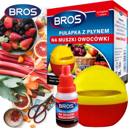BROS ЛОВУШКА С ЖИДКИМИ ФРУКТОВЫМИ ПРИМЫТКАМИ