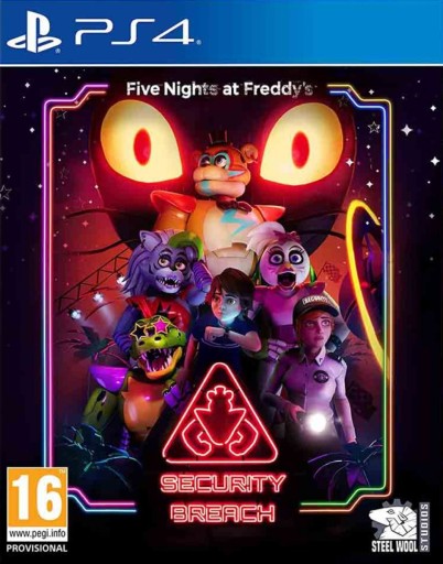 FNAF Коробочная версия Security Breach PS4 Freddy's