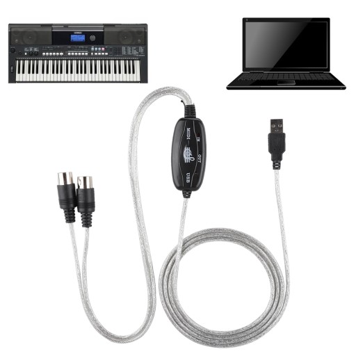 MIDI-ИНТЕРФЕЙС USB ДВУХСТОРОННИЙ MIDI-КАБЕЛЬ