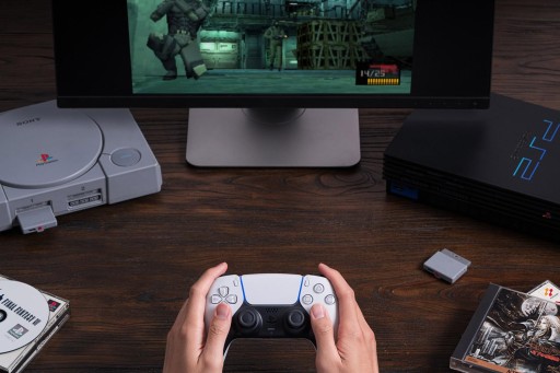 Ретро-приемник 8bitdo для PS — Bluetooth-адаптер для PSX | ПС2 | Окна