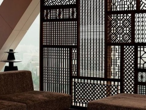 декоративное ажурное панно, треугольники, 25х59см
