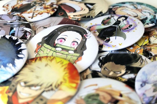 Przypinka anime My Hero Academia Aizawa 58 mm