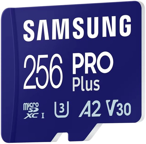 Karta SAMSUNG Pro Plus microSDXC 256GB + Adapter